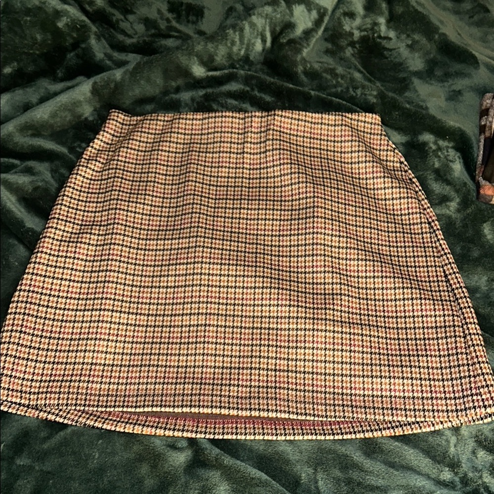 Stylish Plaid Women's Skirt